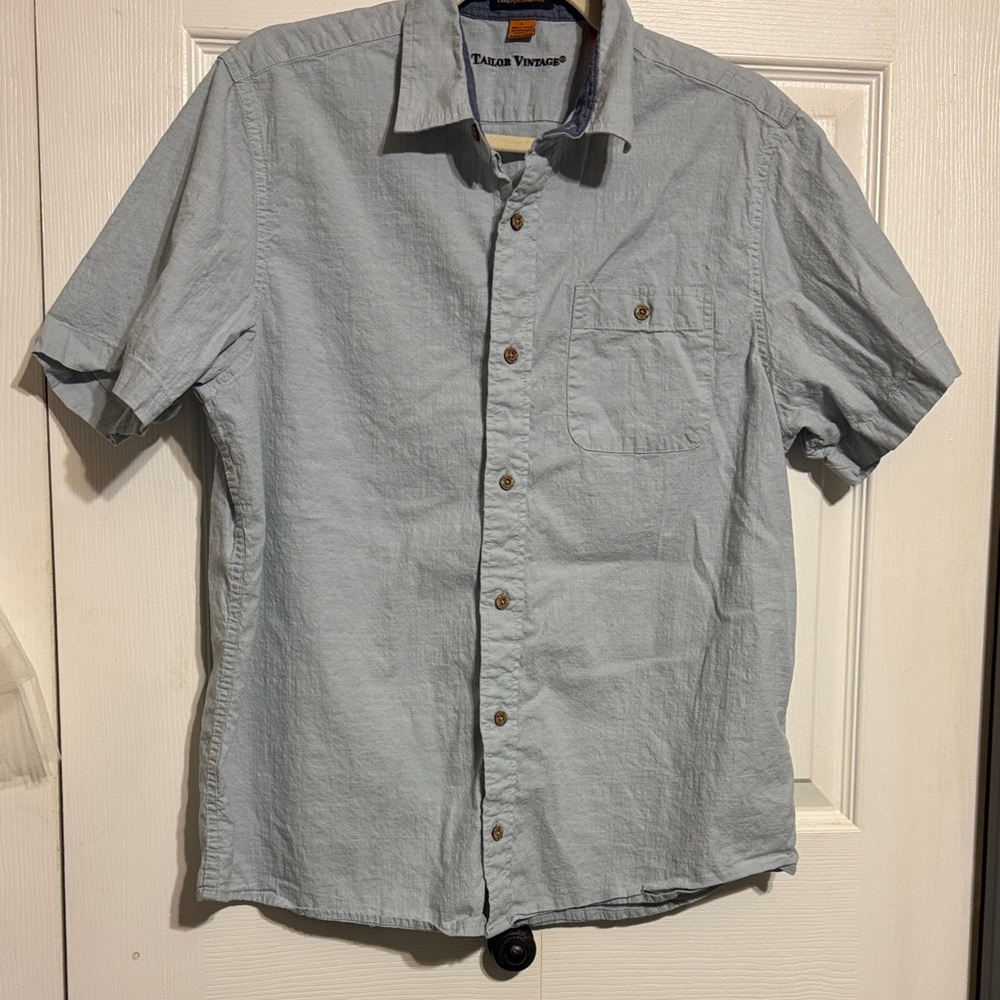 Luxe performance tailor vintage button down shirt